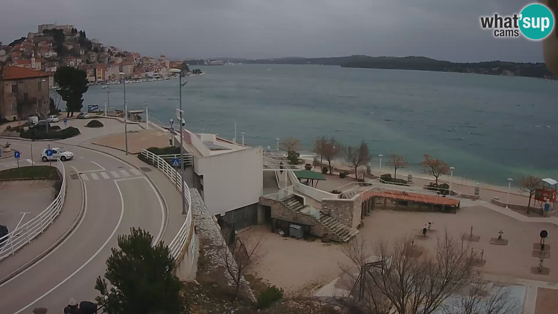 Live Cam Šibenik plage Banj