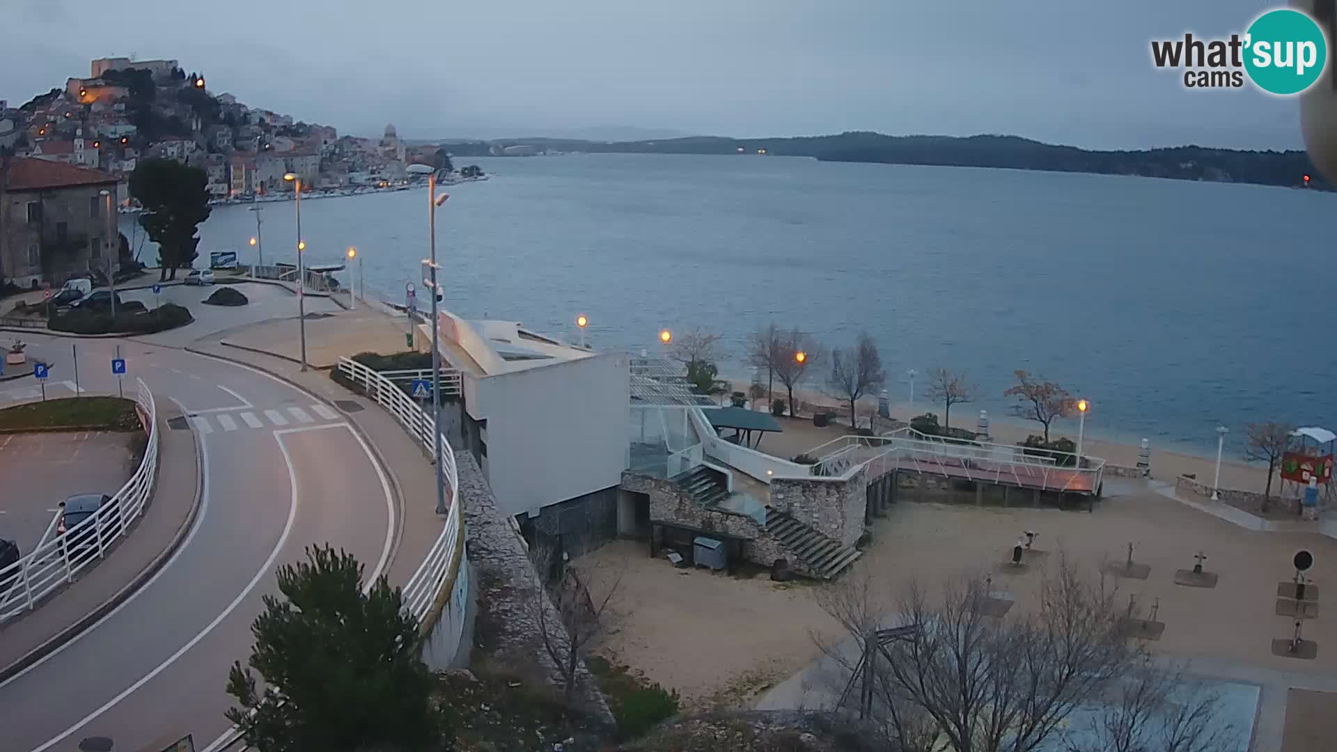 Kamera v živo Šibenik plaža Banj