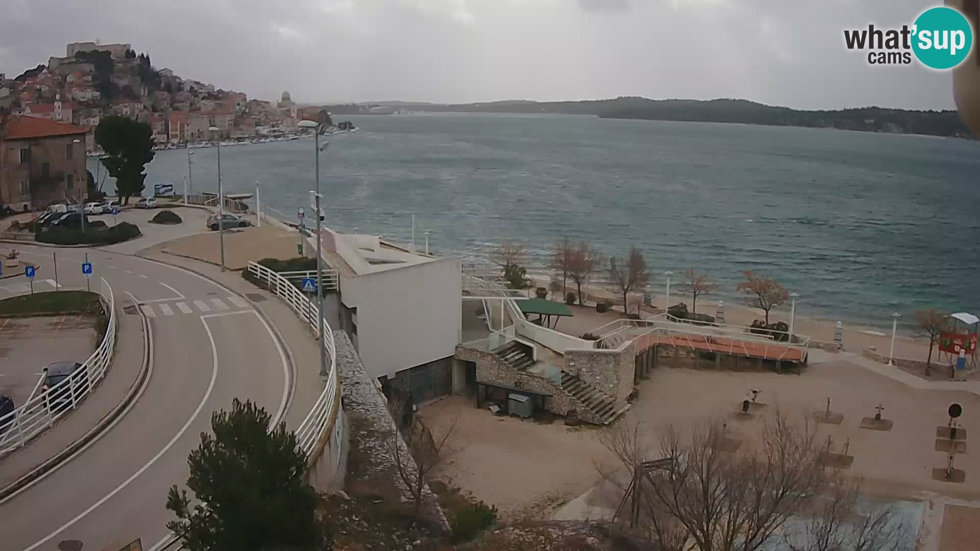 Live Cam Šibenik plage Banj