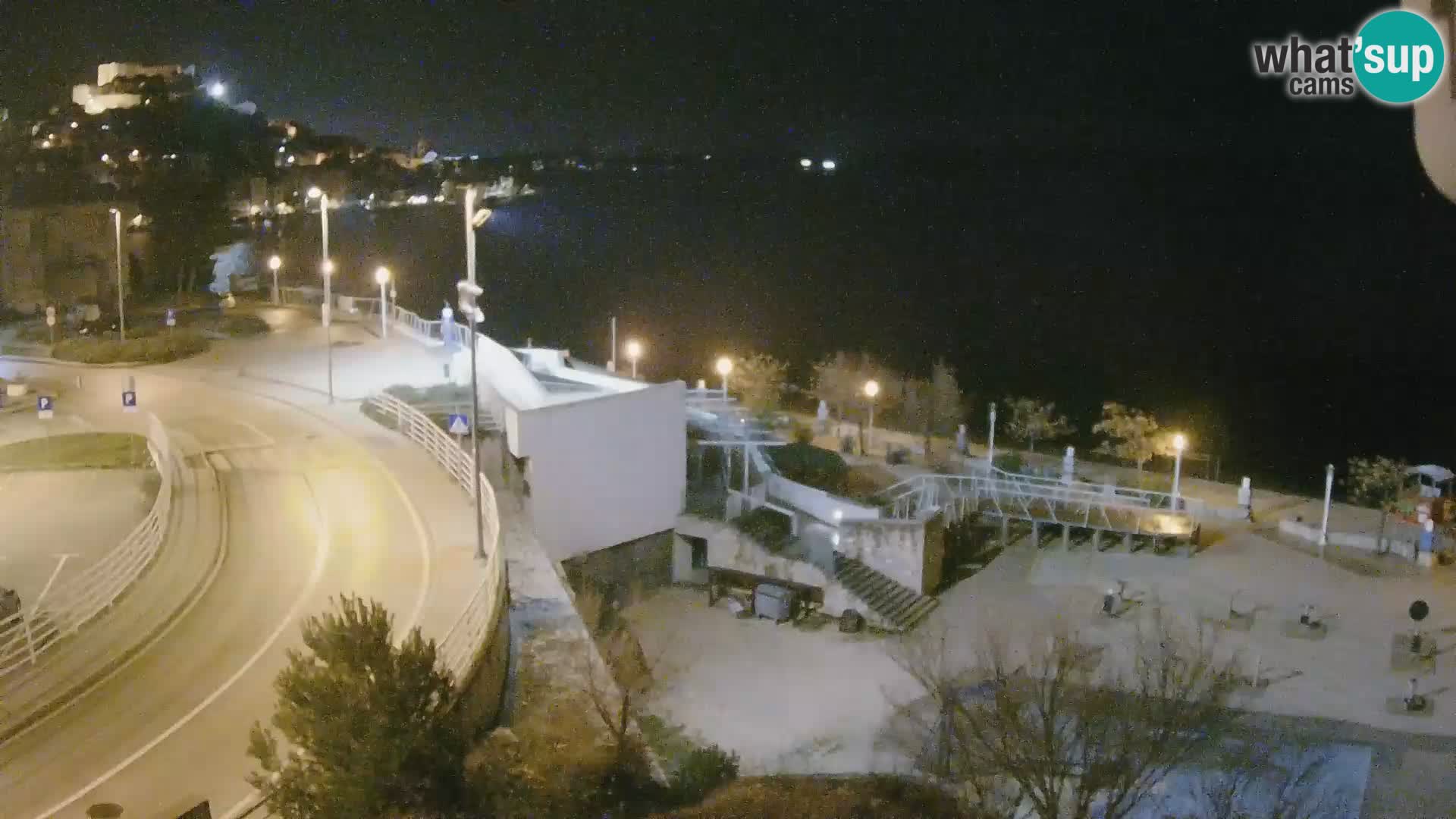 Livecam Sibenico spiaggia Banj