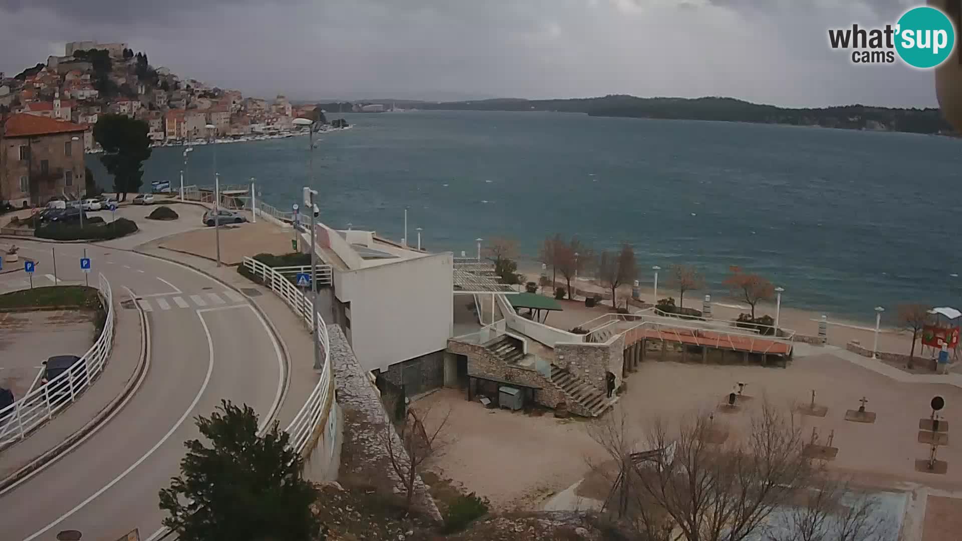 Web kamera Šibenik plaža Banj
