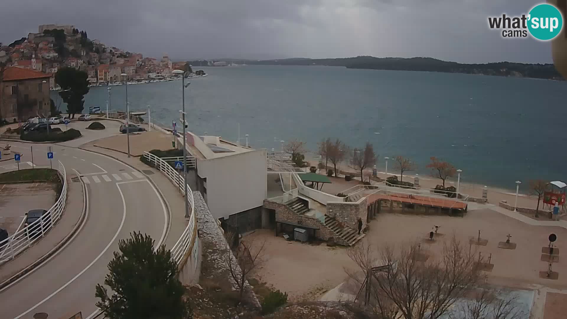 Livecam Sibenico spiaggia Banj