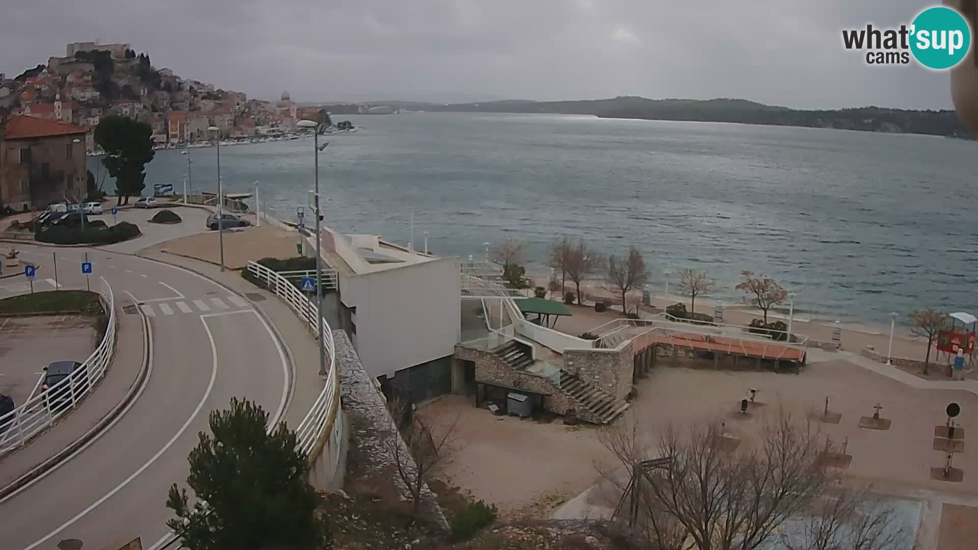 Livecam Sibenico spiaggia Banj