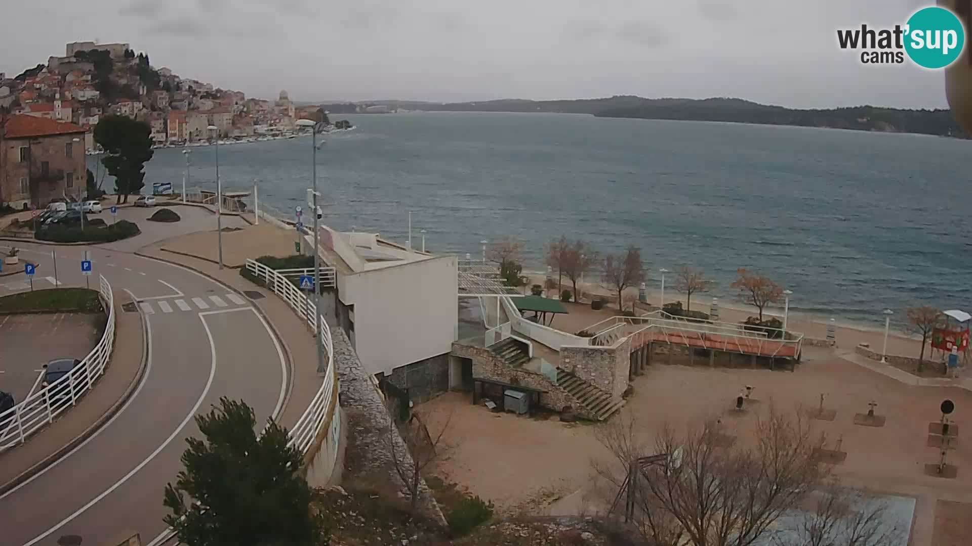 Webcam Šibenik Strand Banj