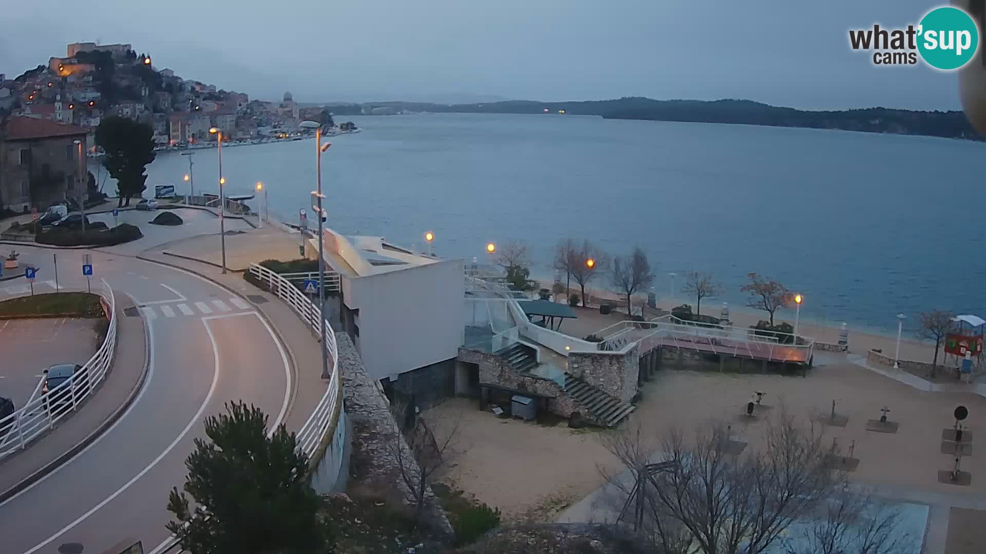Camera en vivo Šibenik playa Banj
