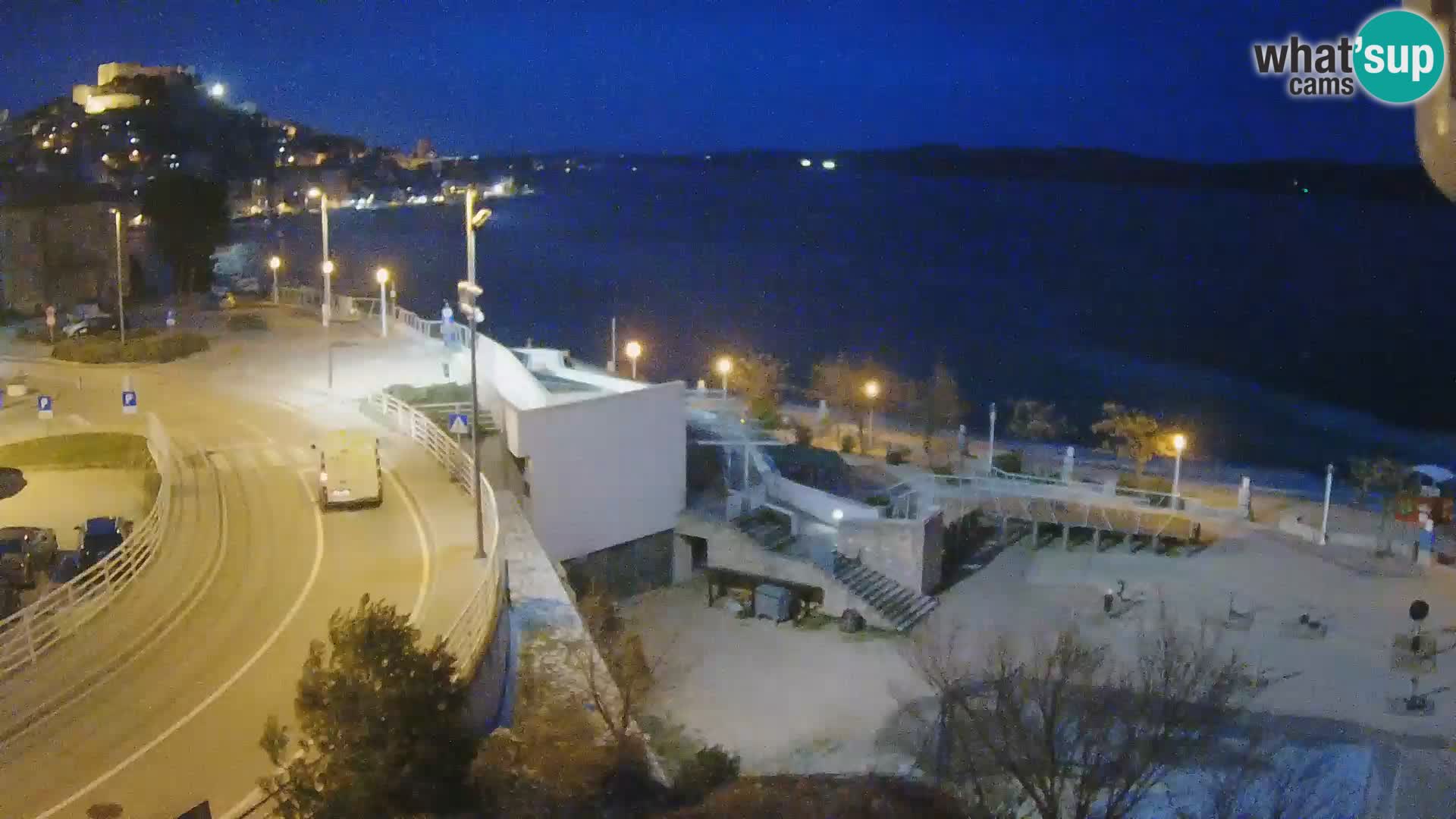 Live Cam Šibenik plage Banj