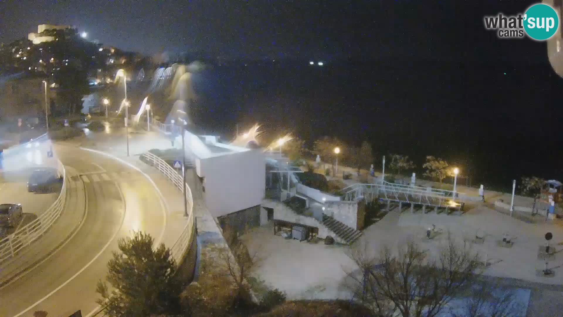 Šibenik webcam Beach Banj