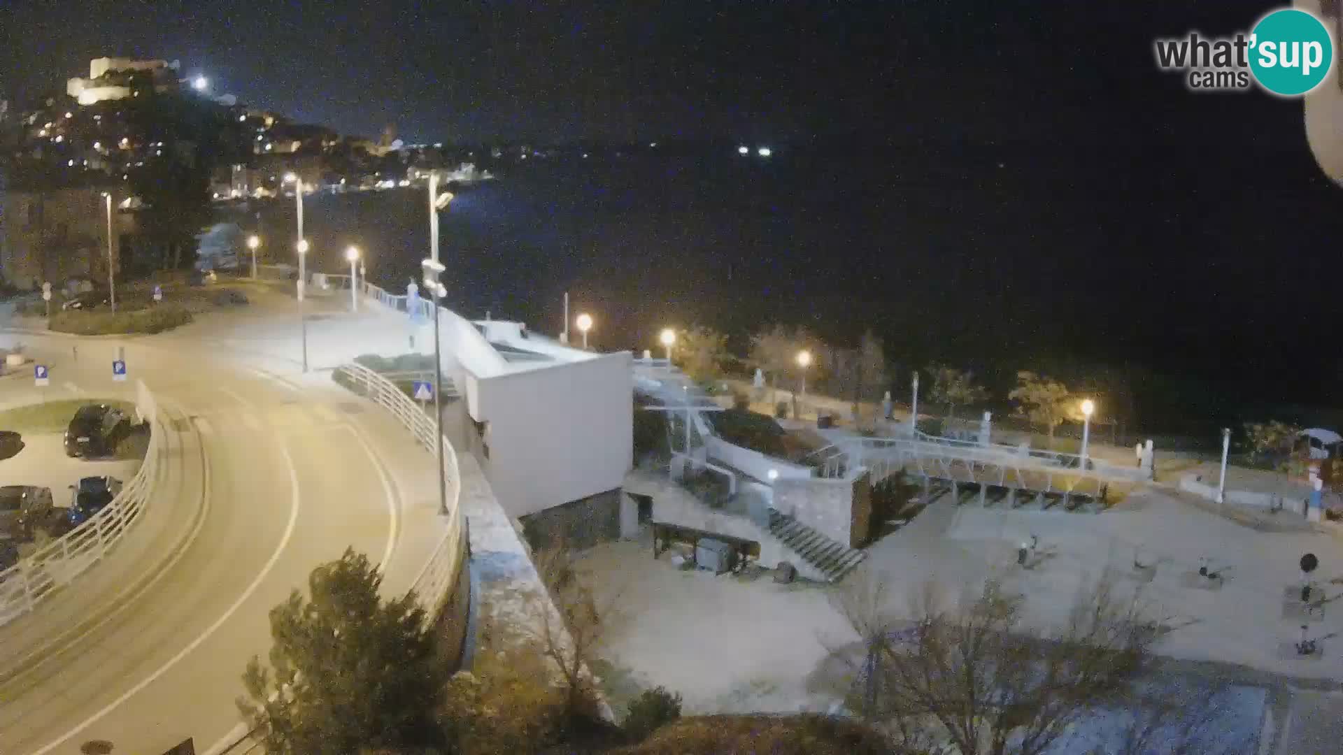 Live Cam Šibenik plage Banj