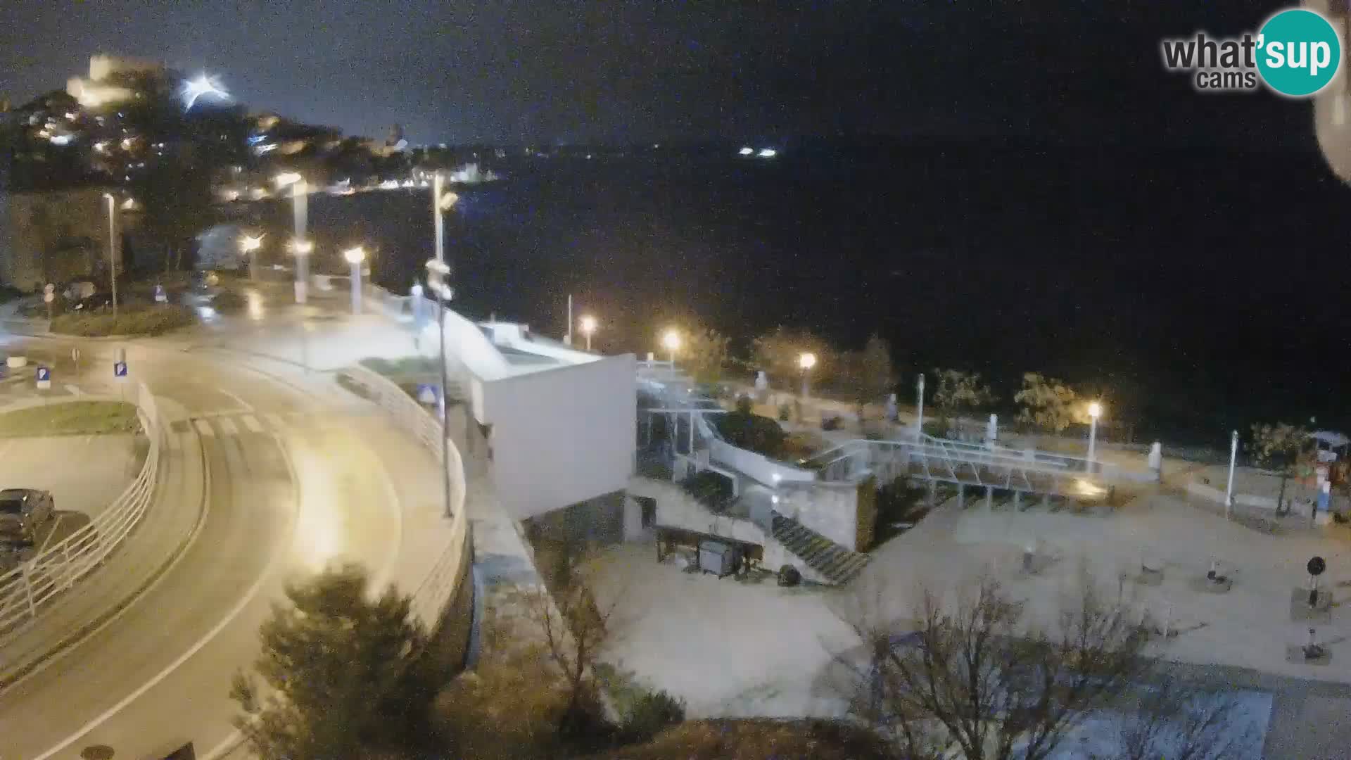 Livecam Sibenico spiaggia Banj