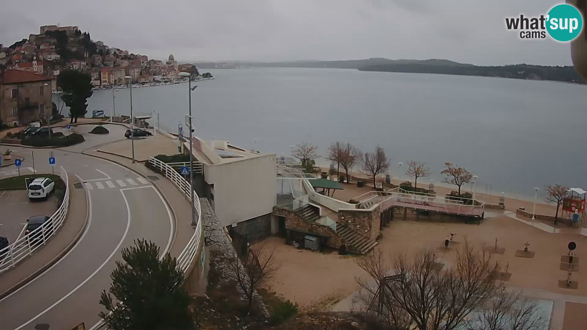 Web kamera Šibenik plaža Banj