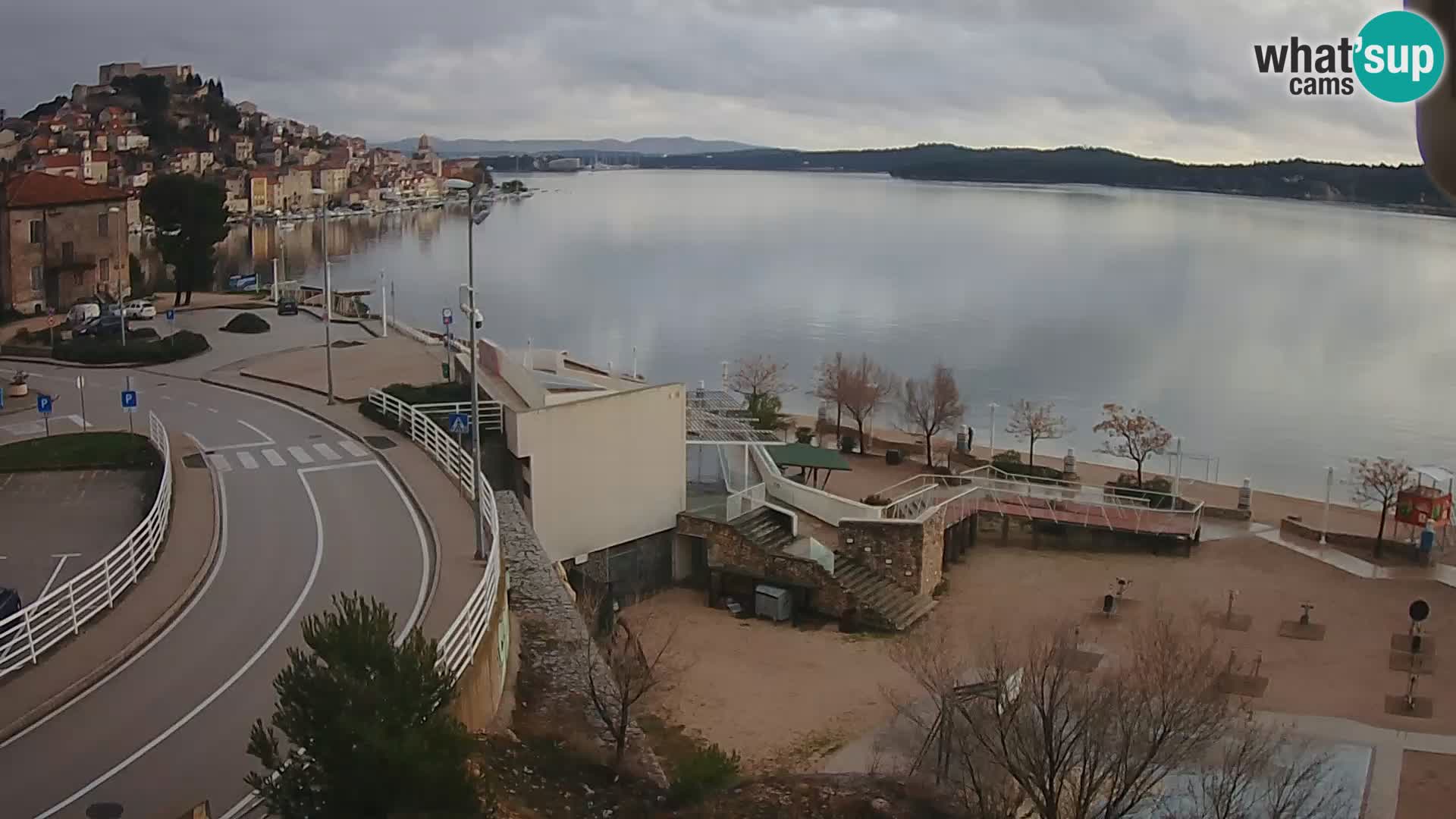 Šibenik webcam Beach Banj