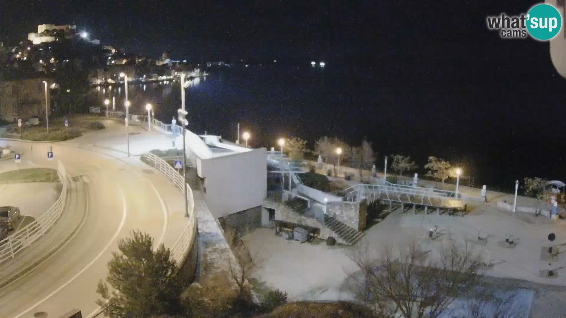 Live Cam Šibenik plage Banj