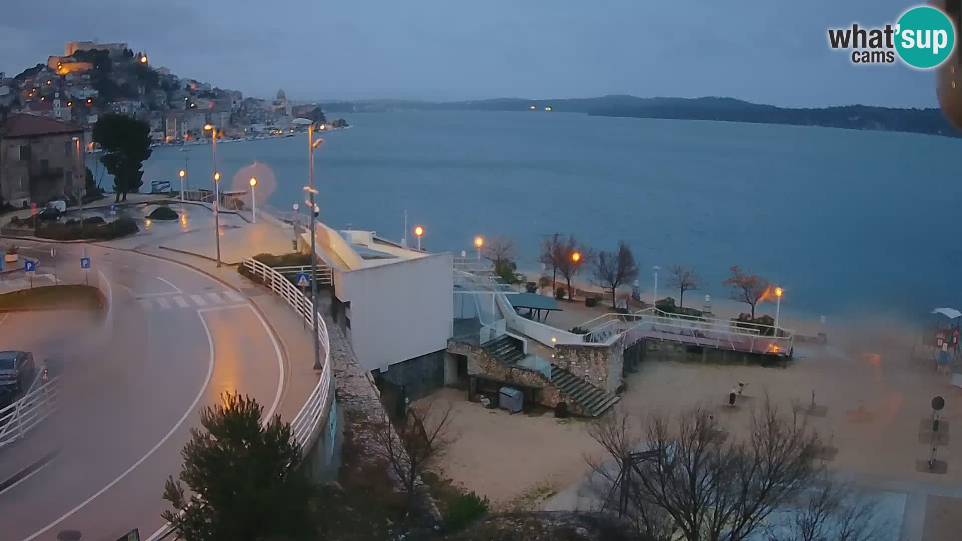 Webcam Šibenik Strand Banj
