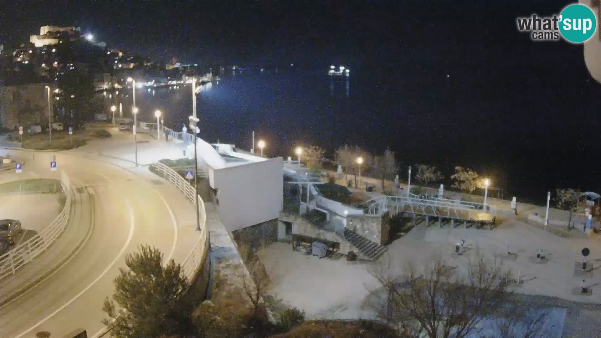 Live Cam Šibenik plage Banj