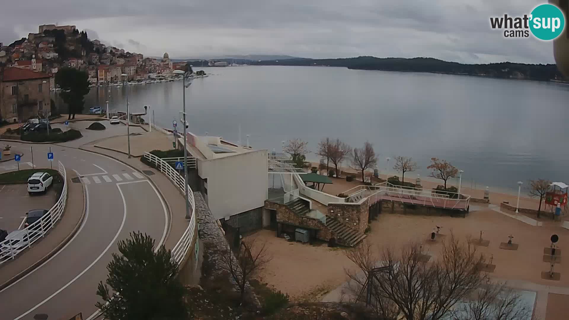 Webcam Šibenik Strand Banj