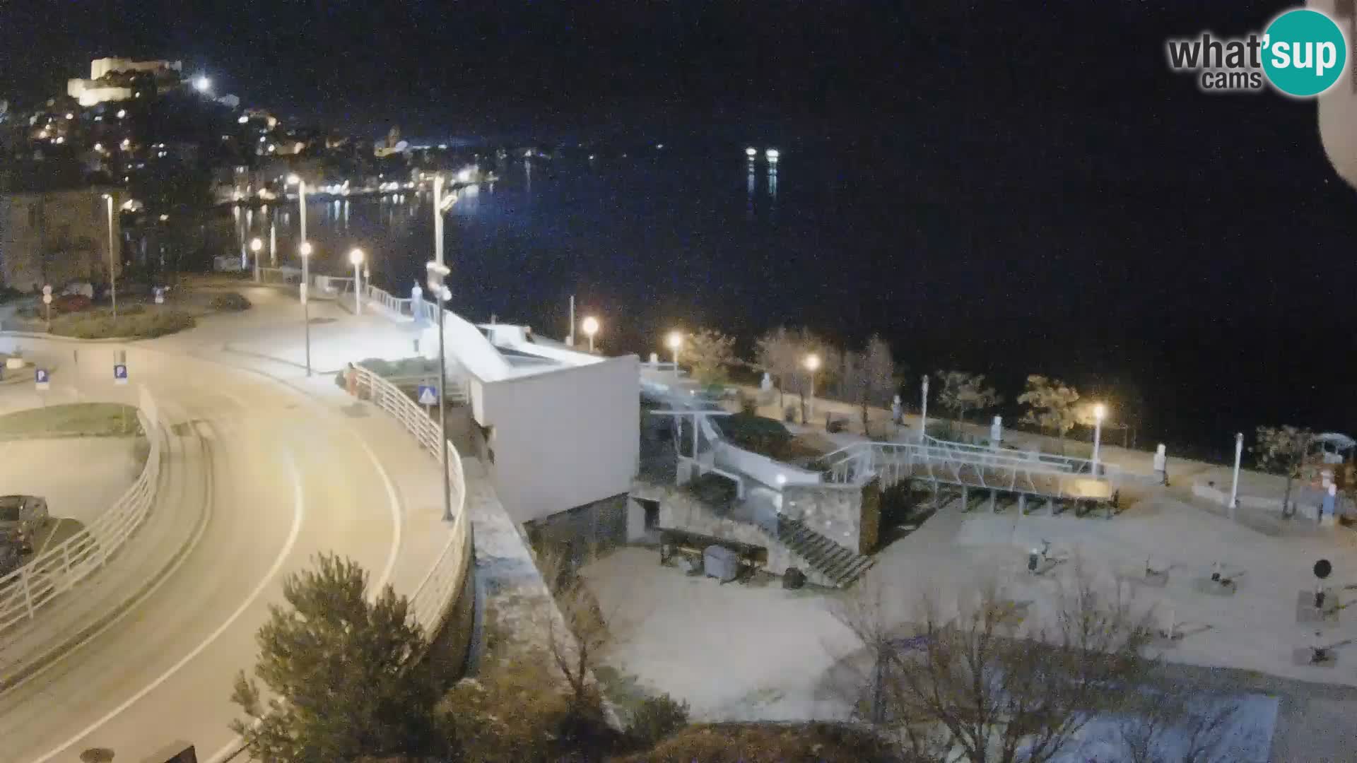 Livecam Sibenico spiaggia Banj