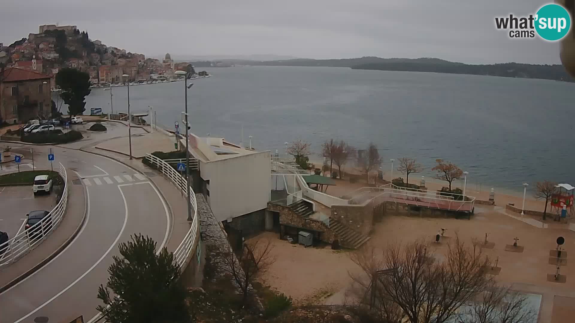 Webcam Šibenik Strand Banj