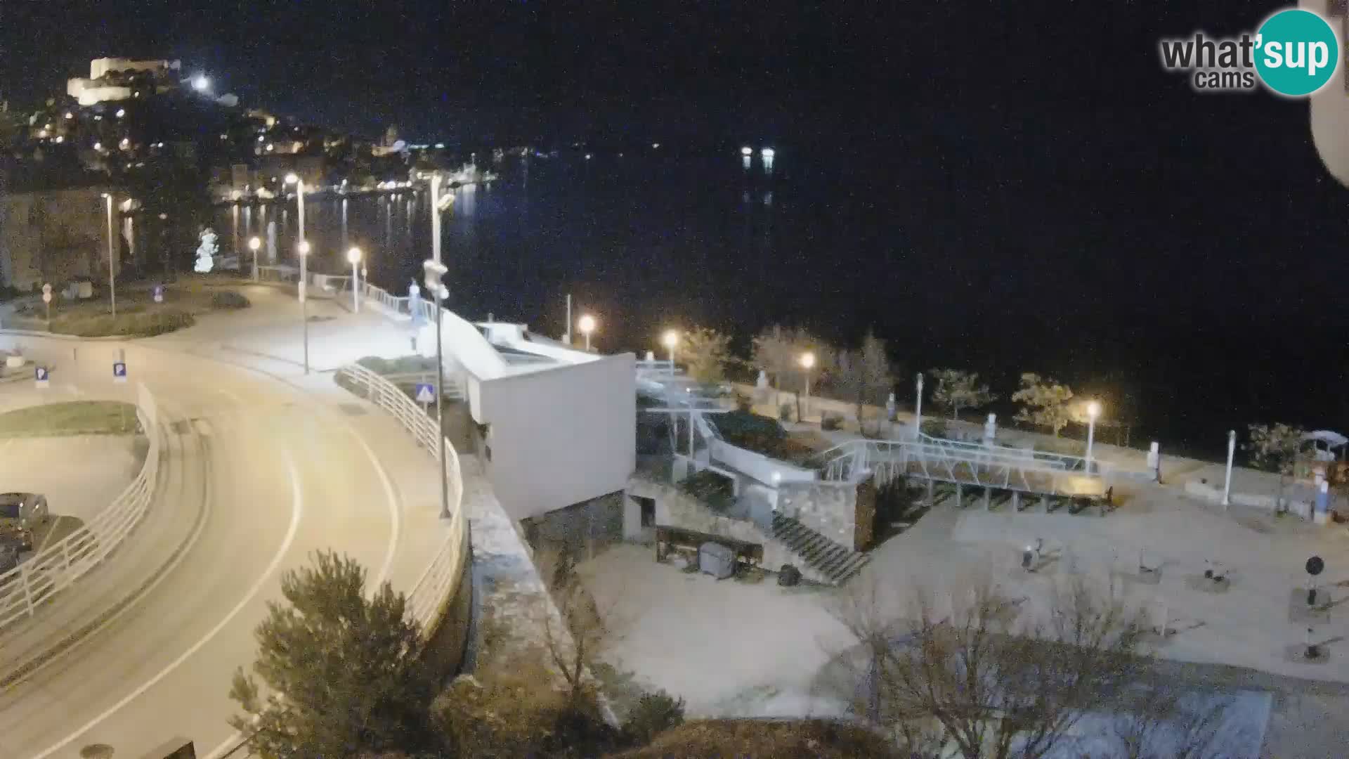 Web kamera Šibenik plaža Banj