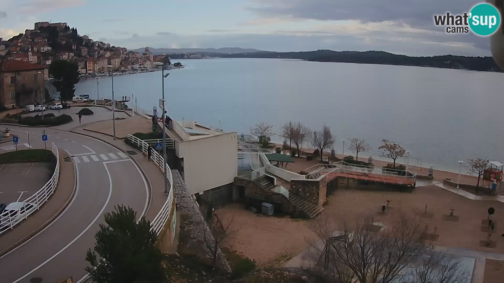 Webcam Šibenik Strand Banj