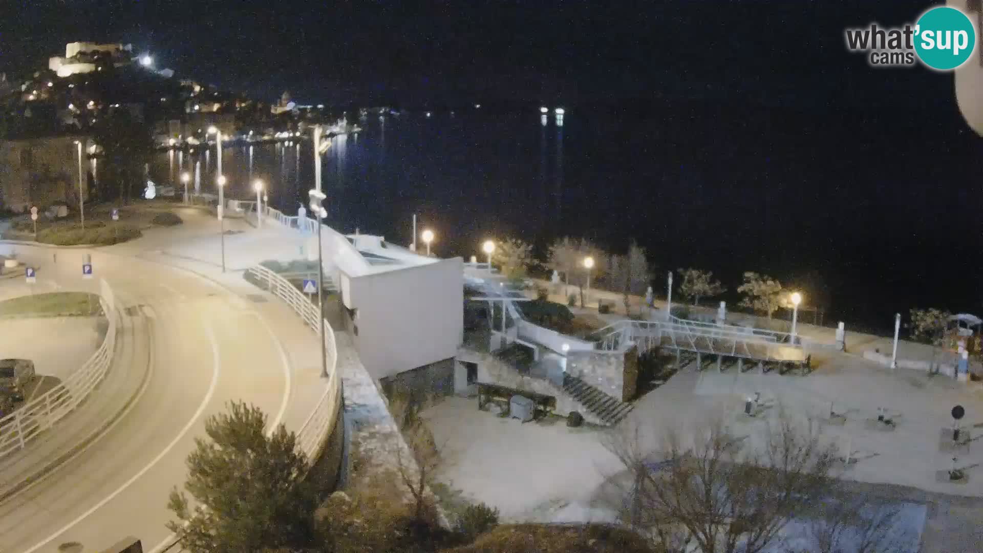 Livecam Sibenico spiaggia Banj