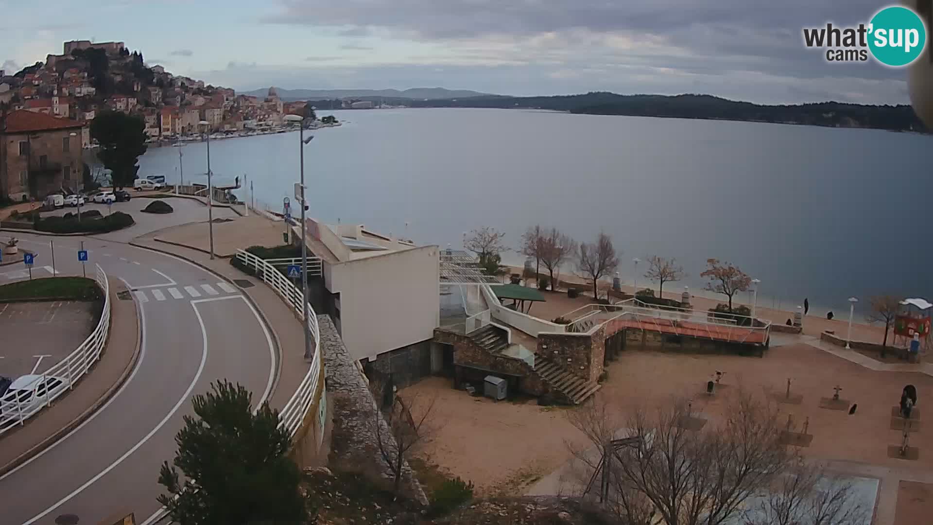 Livecam Sibenico spiaggia Banj