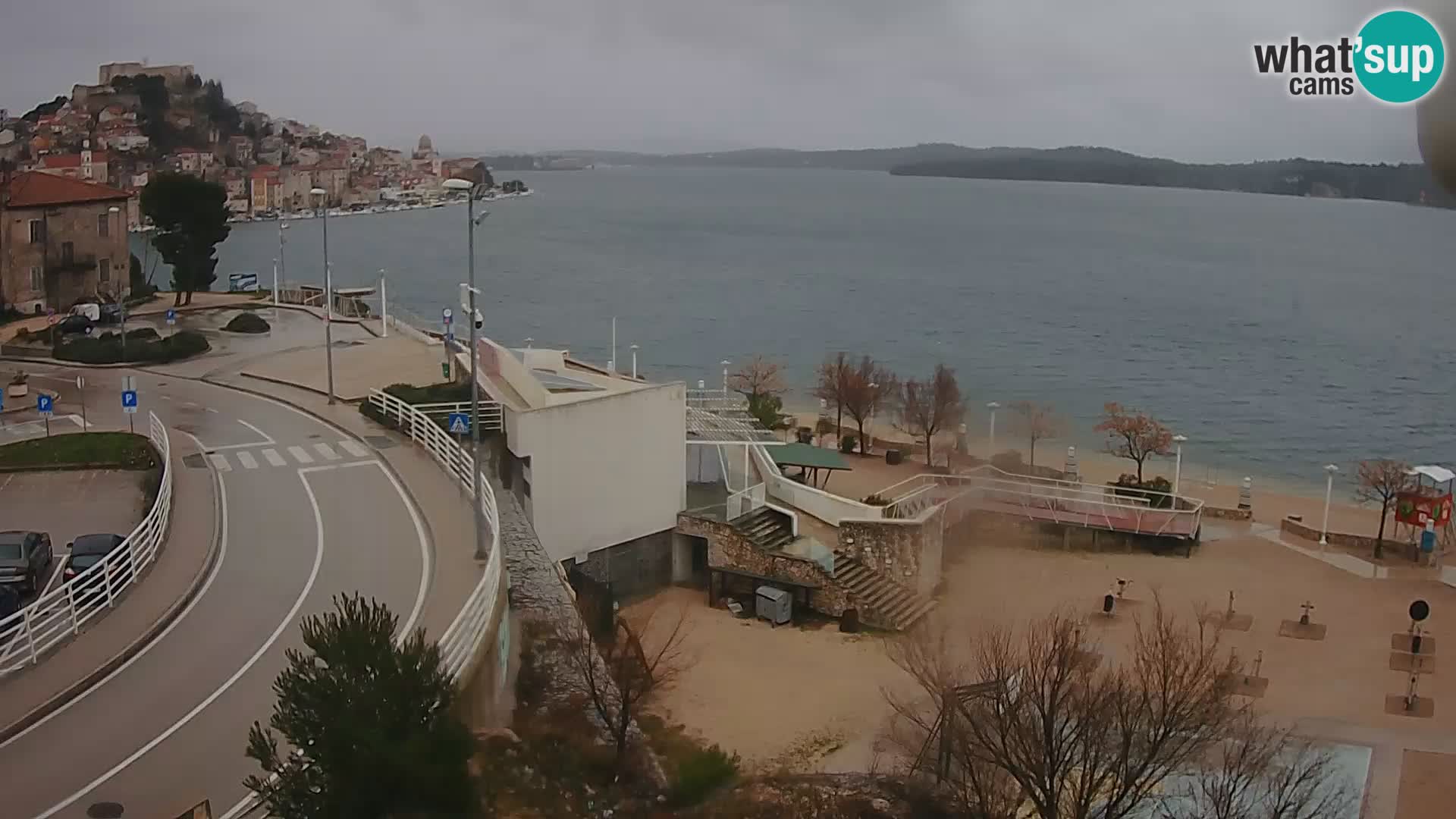 Webcam Šibenik Strand Banj