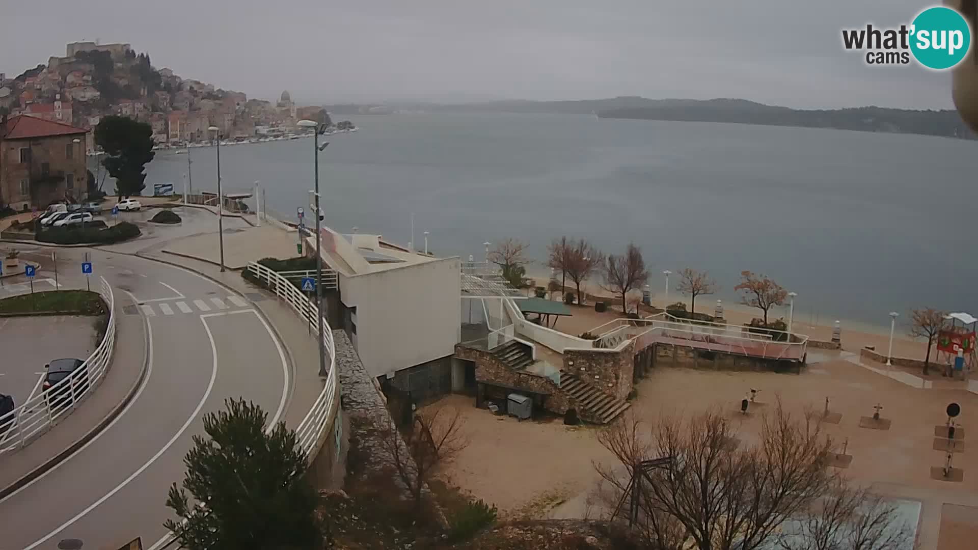Webcam Šibenik Strand Banj