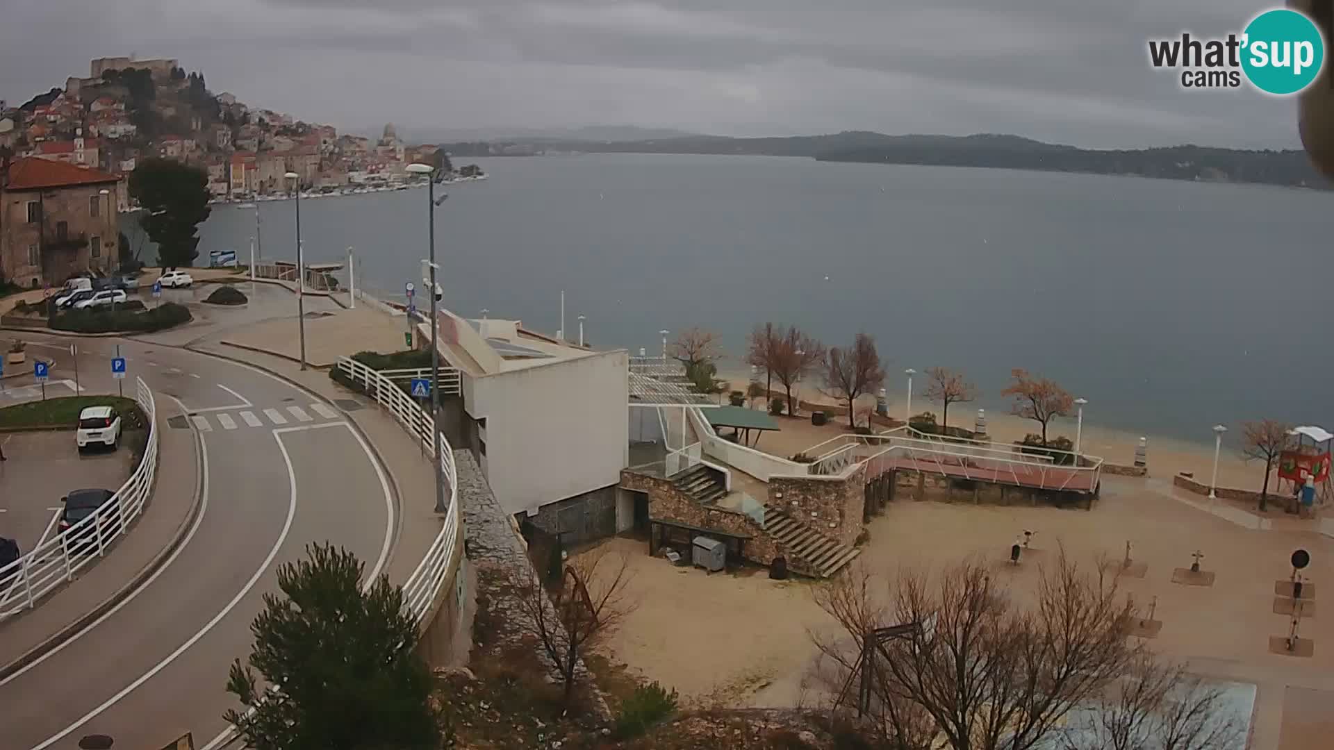 Webcam Šibenik Strand Banj