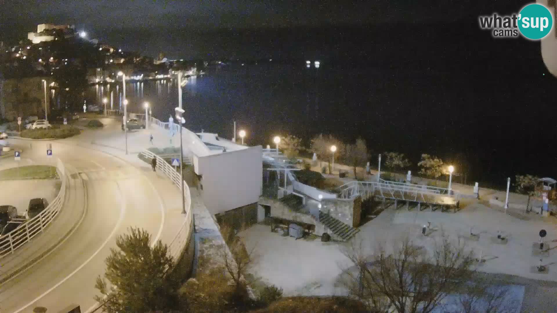 Live Cam Šibenik plage Banj