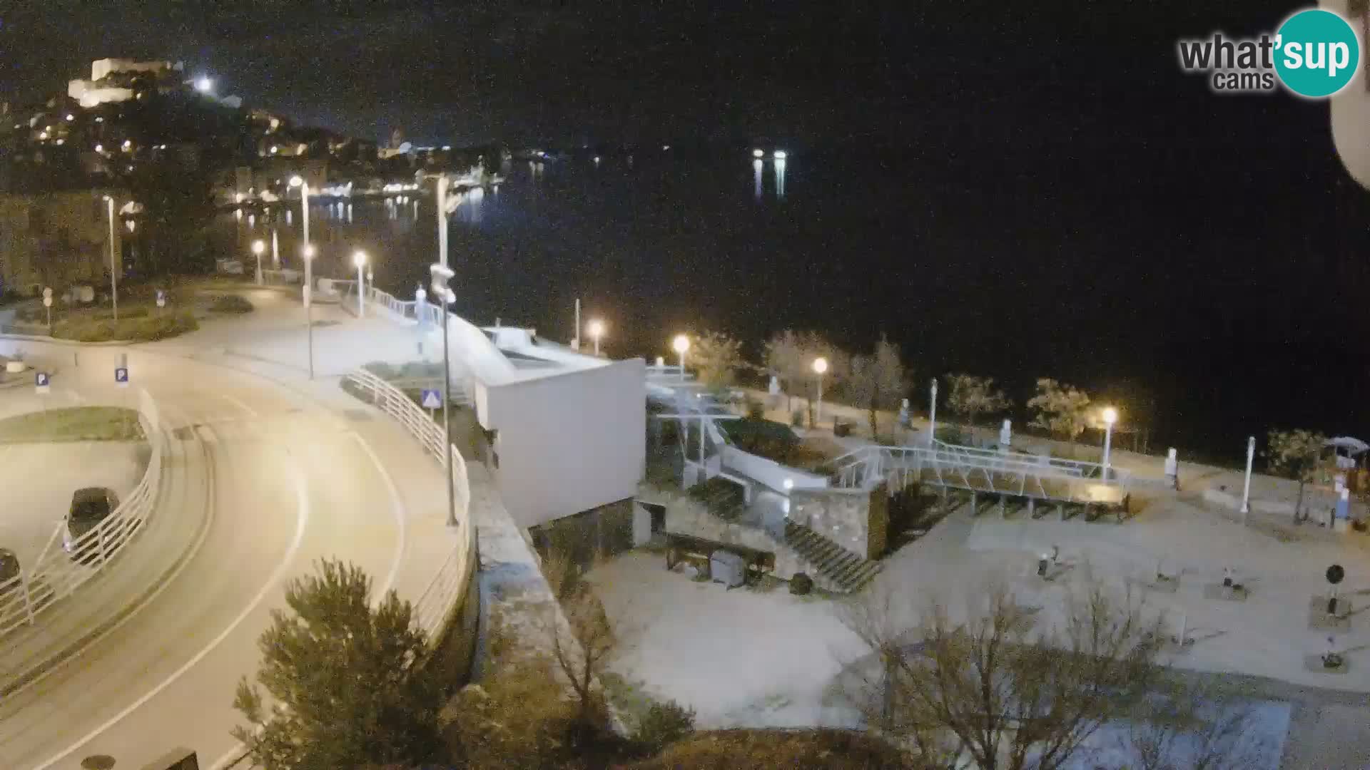 Šibenik webcam Beach Banj