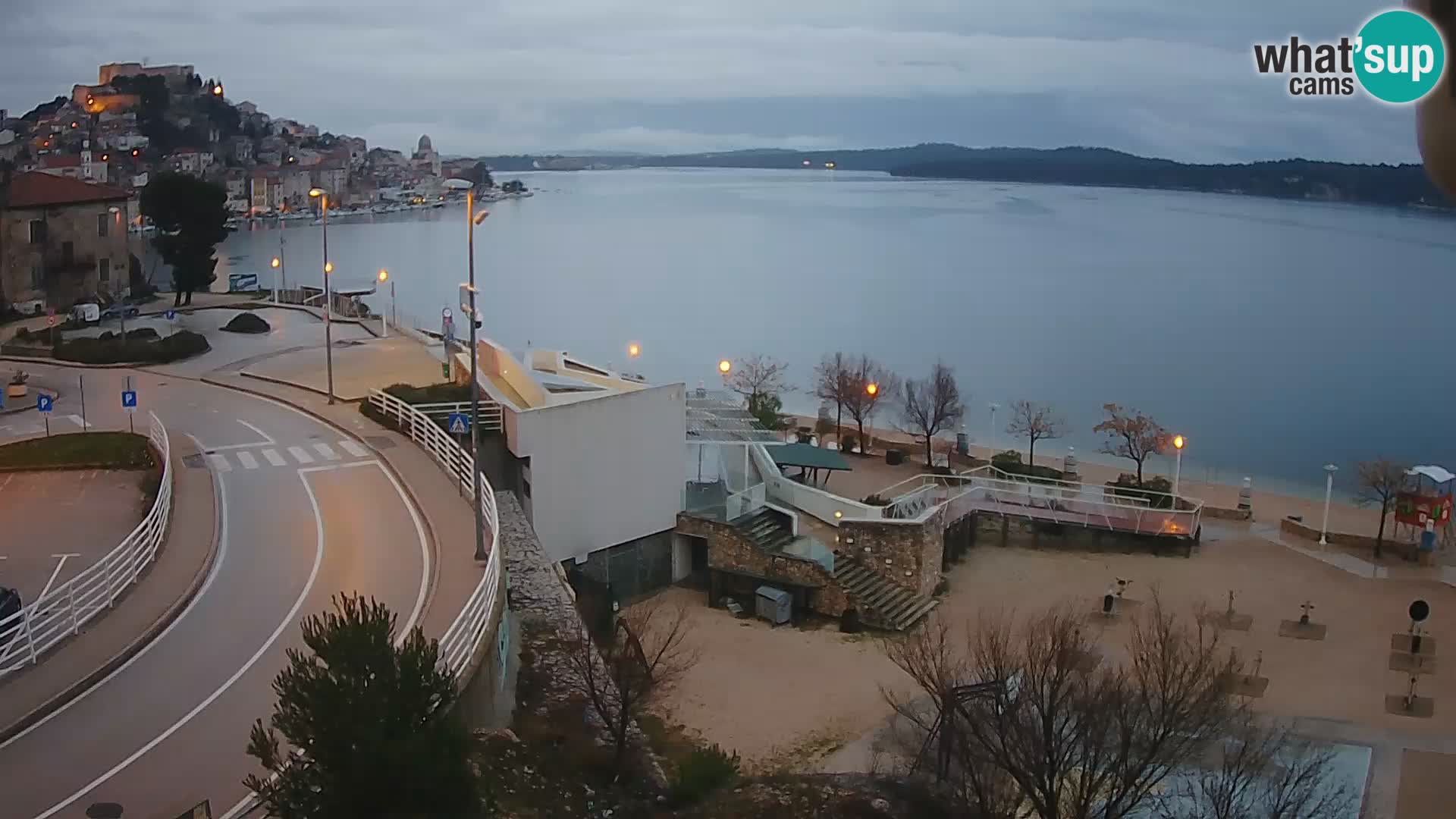 Livecam Sibenico spiaggia Banj