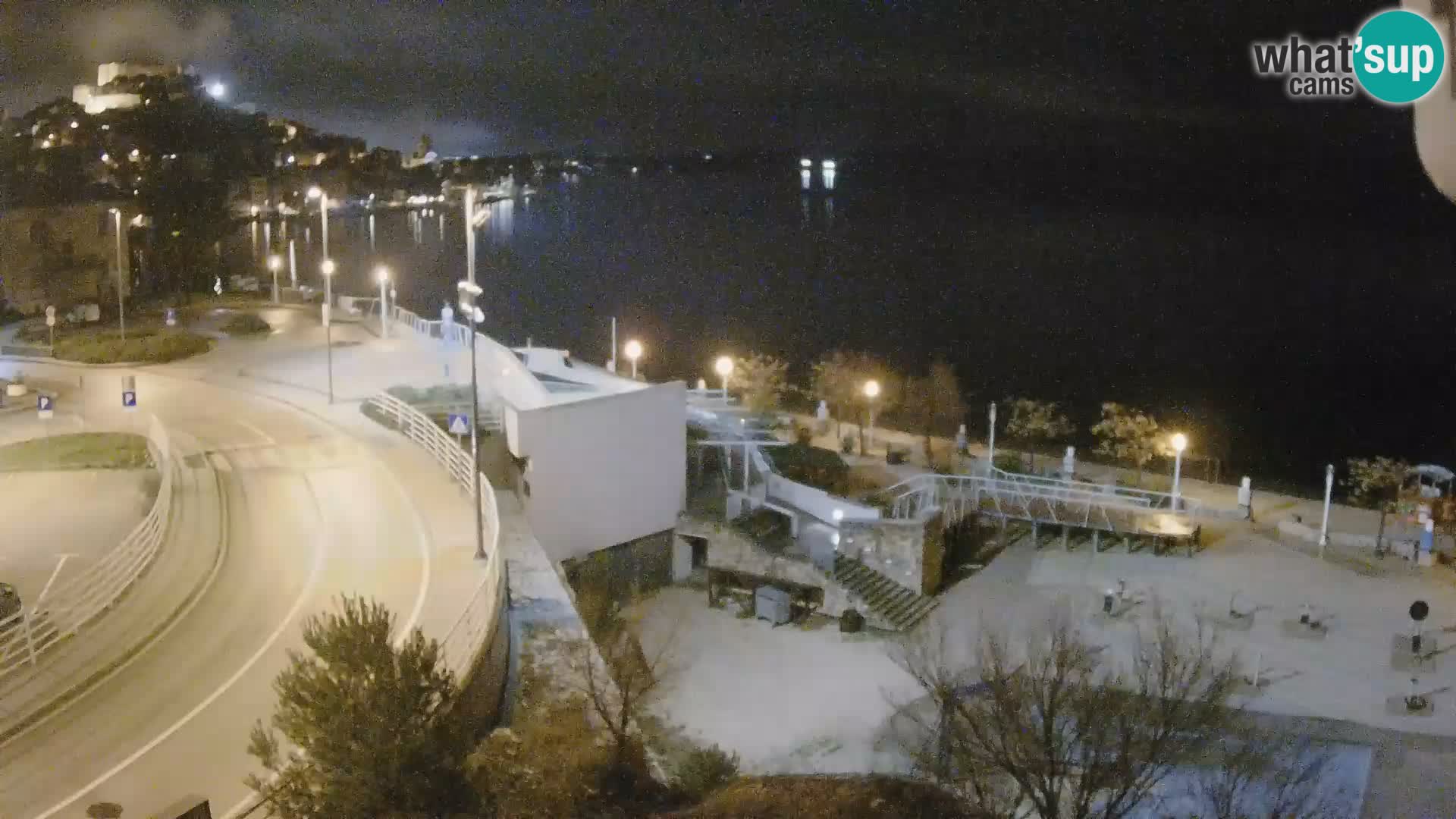 Kamera v živo Šibenik plaža Banj