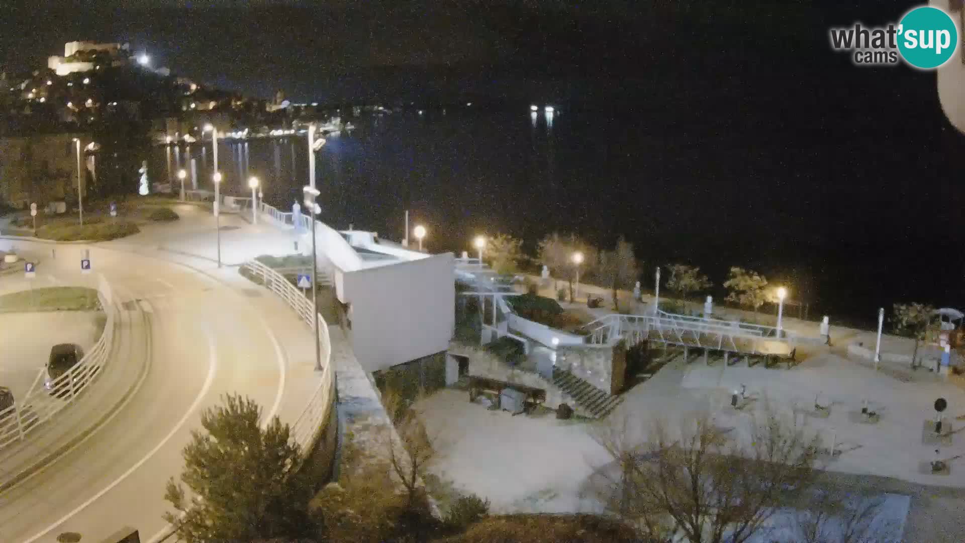 Livecam Sibenico spiaggia Banj