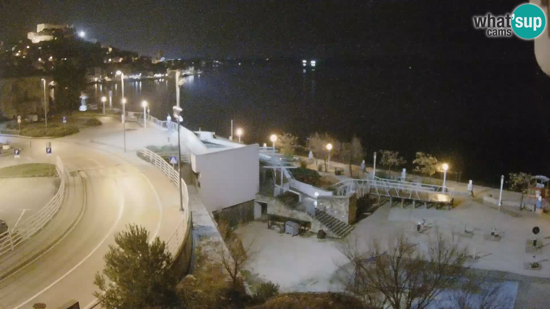 Šibenik webcam Beach Banj
