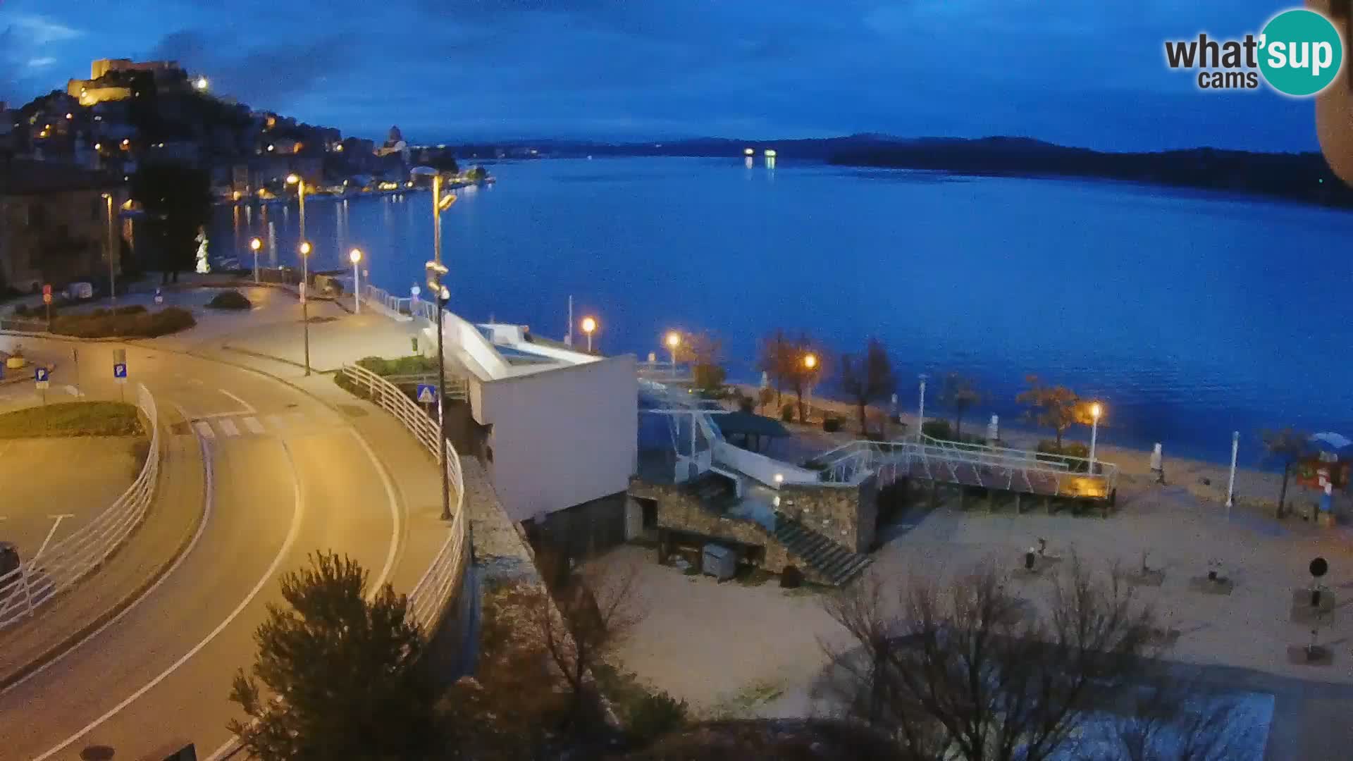 Web kamera Šibenik plaža Banj