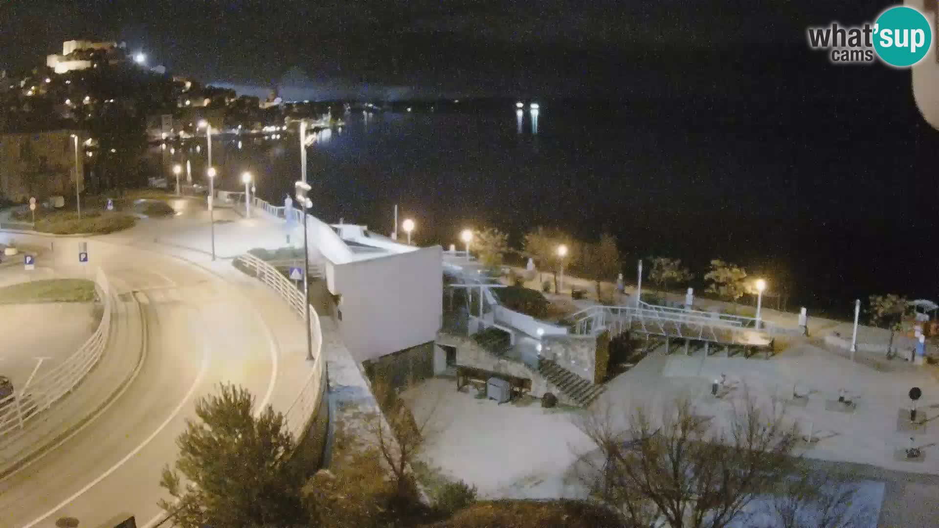 Live Cam Šibenik plage Banj