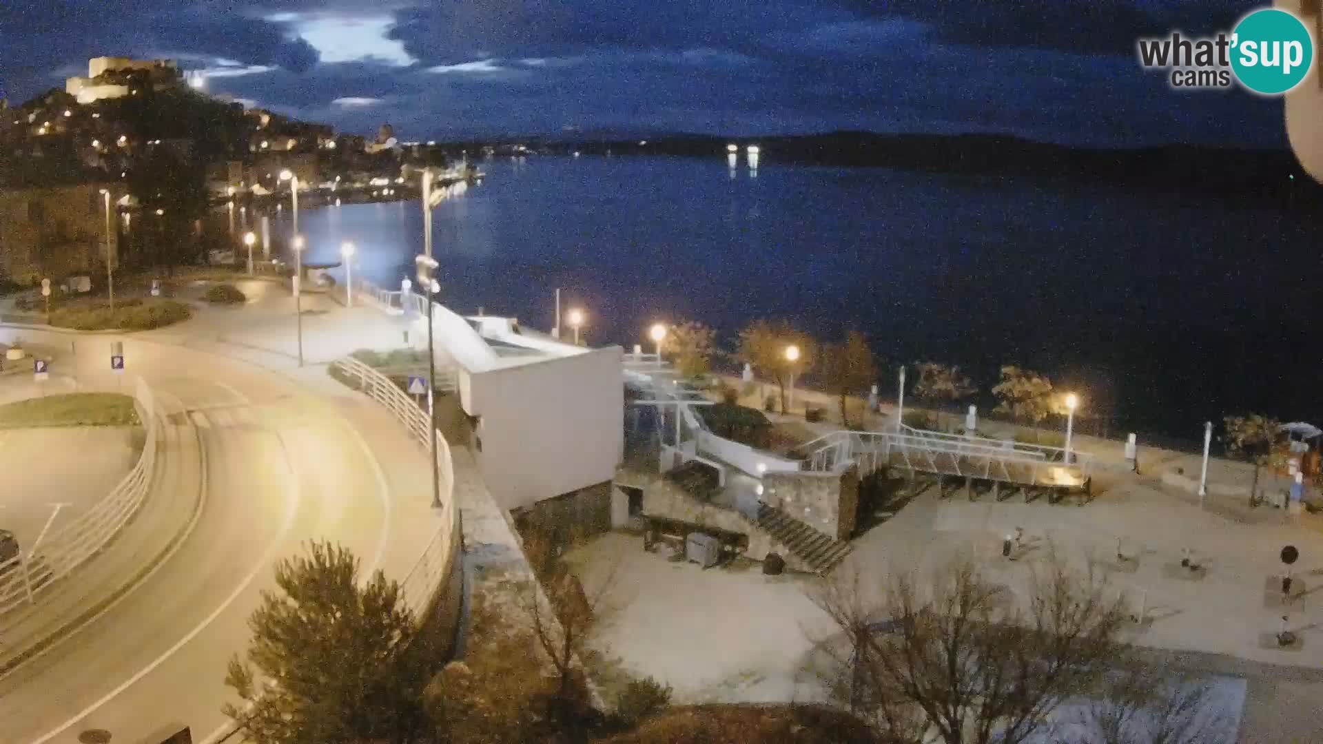 Kamera v živo Šibenik plaža Banj