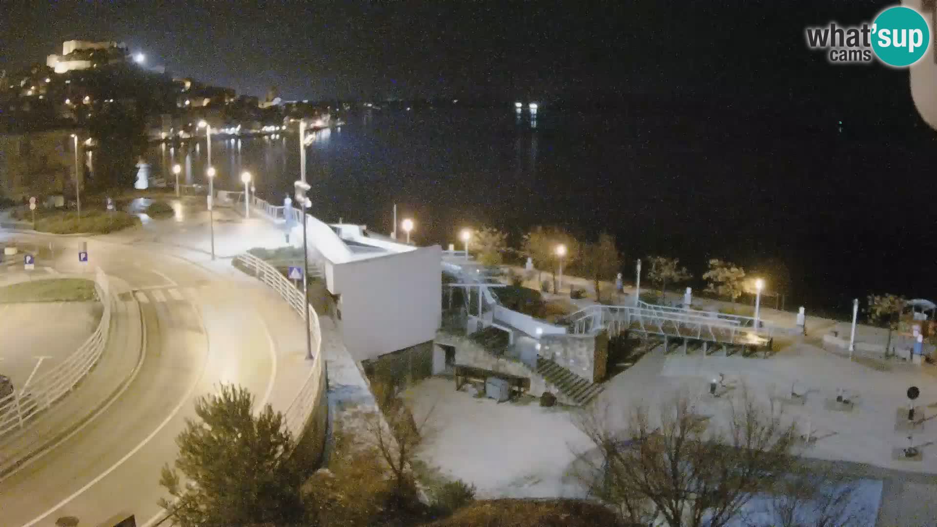 Kamera v živo Šibenik plaža Banj