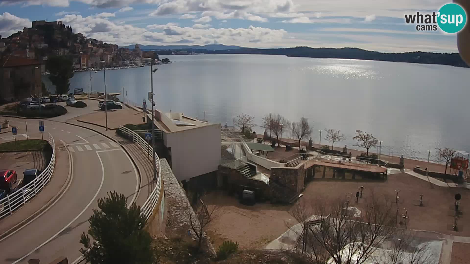 Šibenik webcam Beach Banj