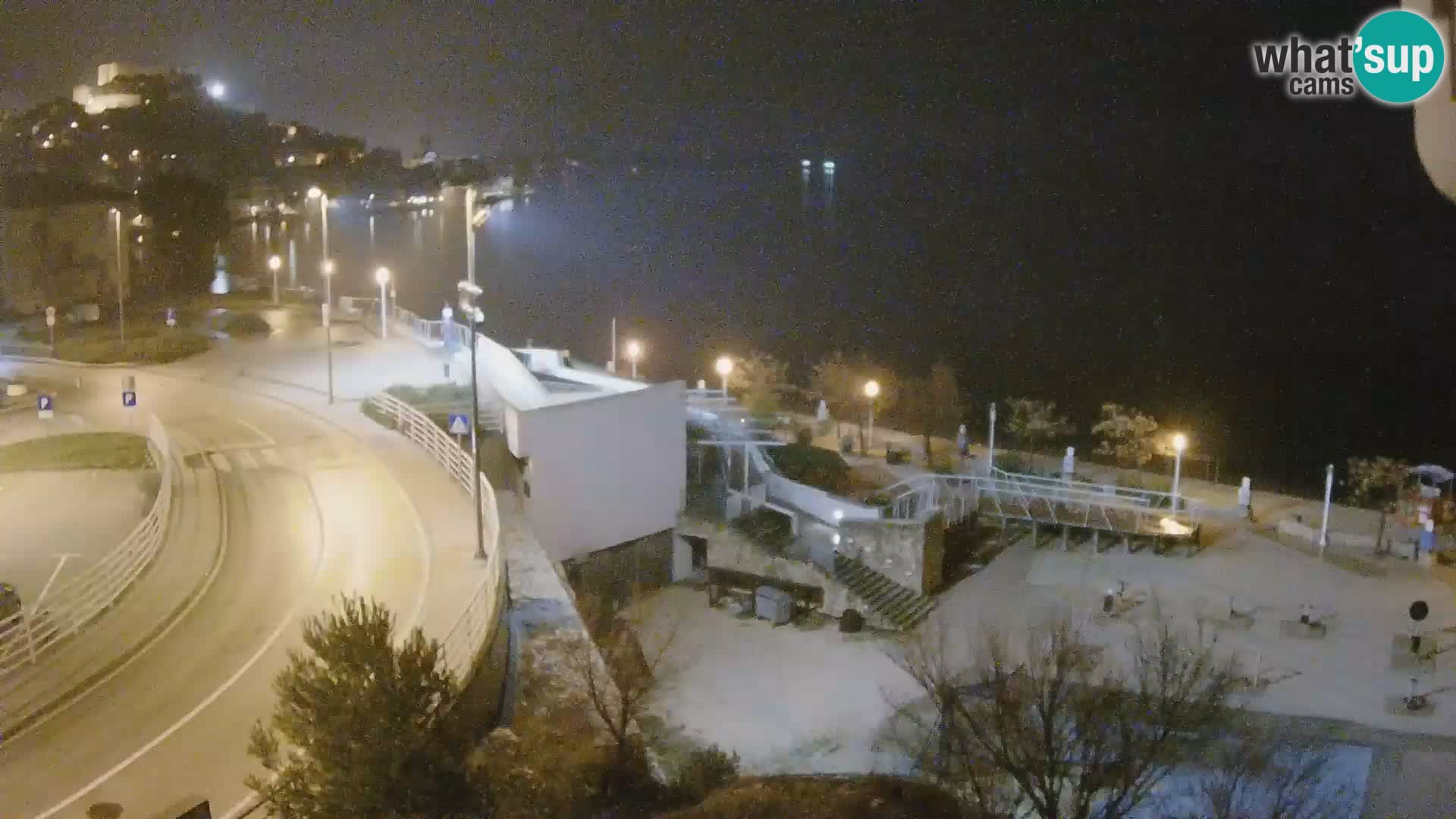 Livecam Sibenico spiaggia Banj