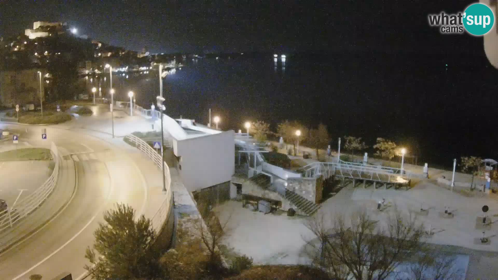 Livecam Sibenico spiaggia Banj