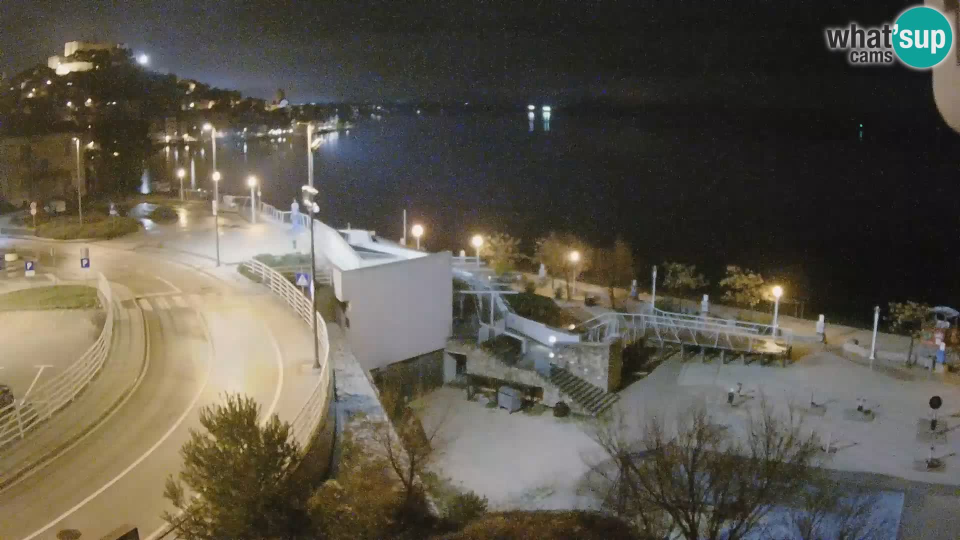 Live Cam Šibenik plage Banj