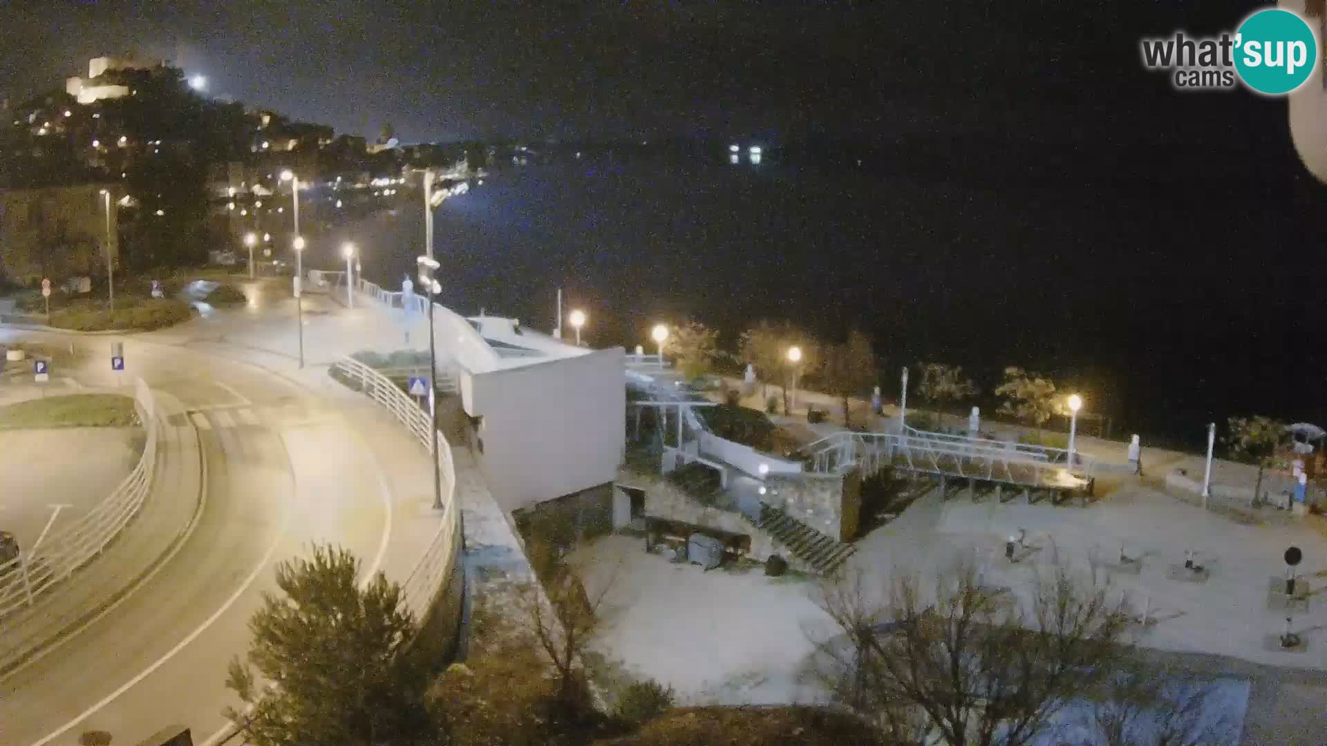 Web kamera Šibenik plaža Banj