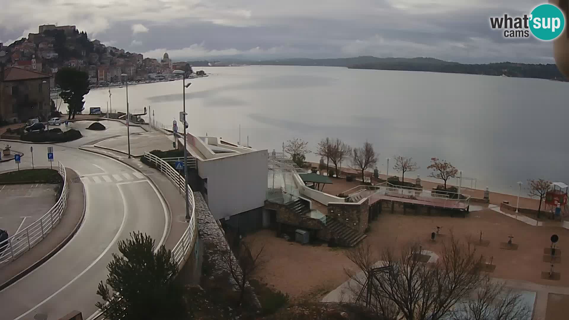 Livecam Sibenico spiaggia Banj