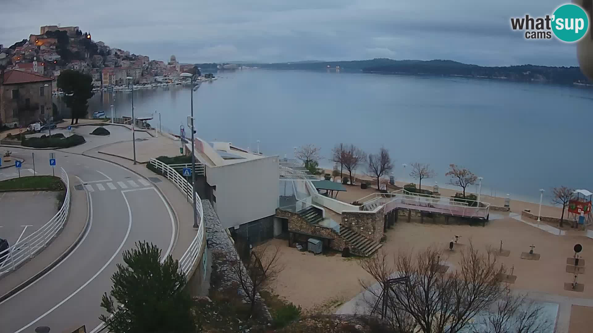 Live Cam Šibenik plage Banj