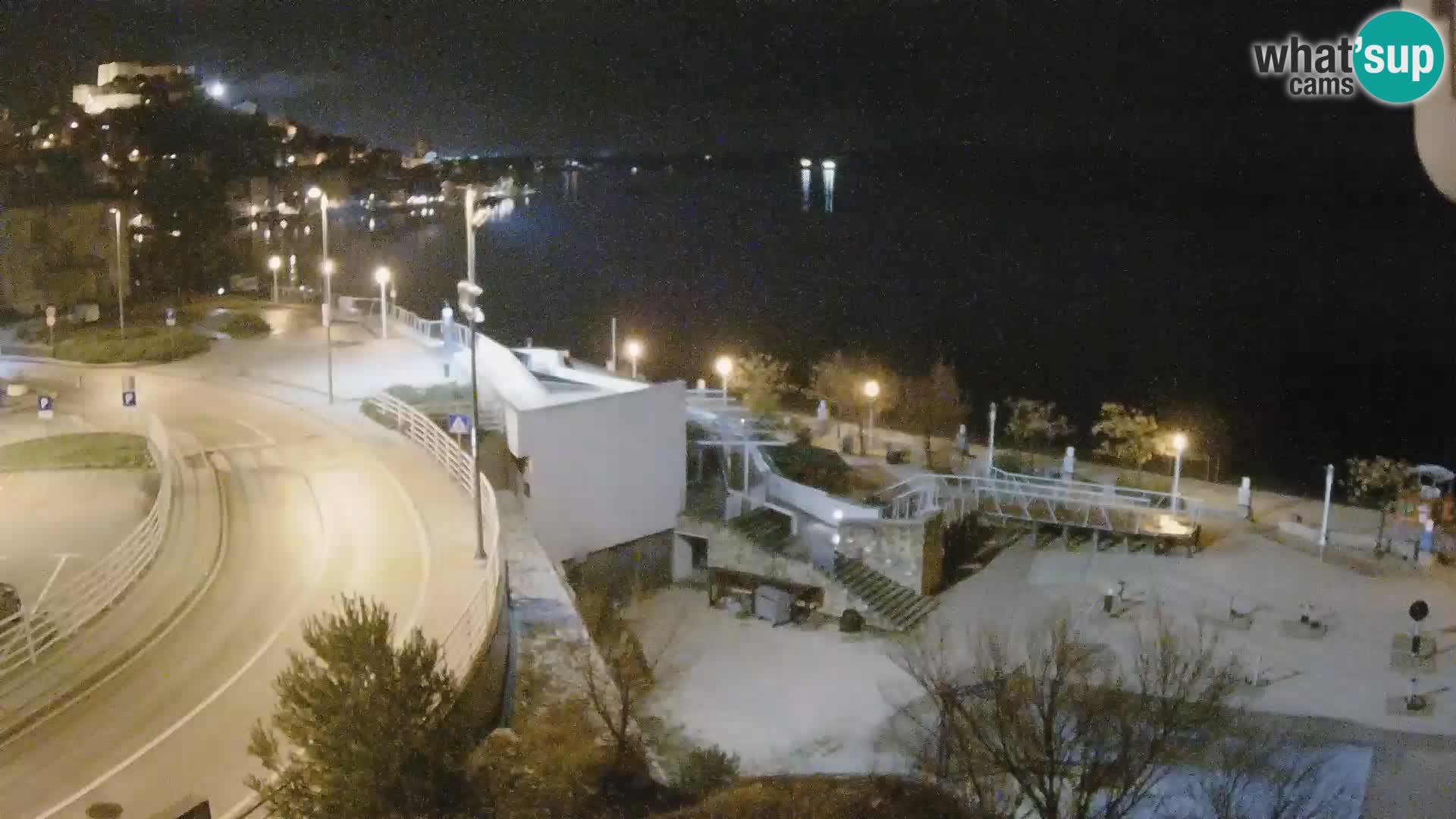 Web kamera Šibenik plaža Banj