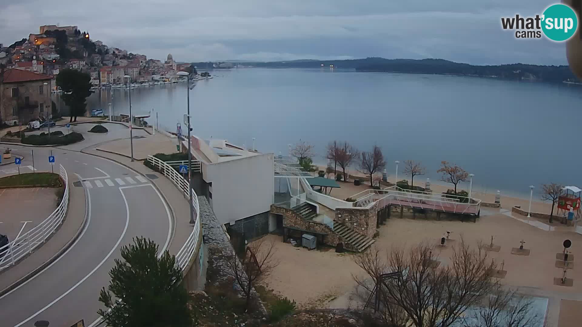 Live Cam Šibenik plage Banj