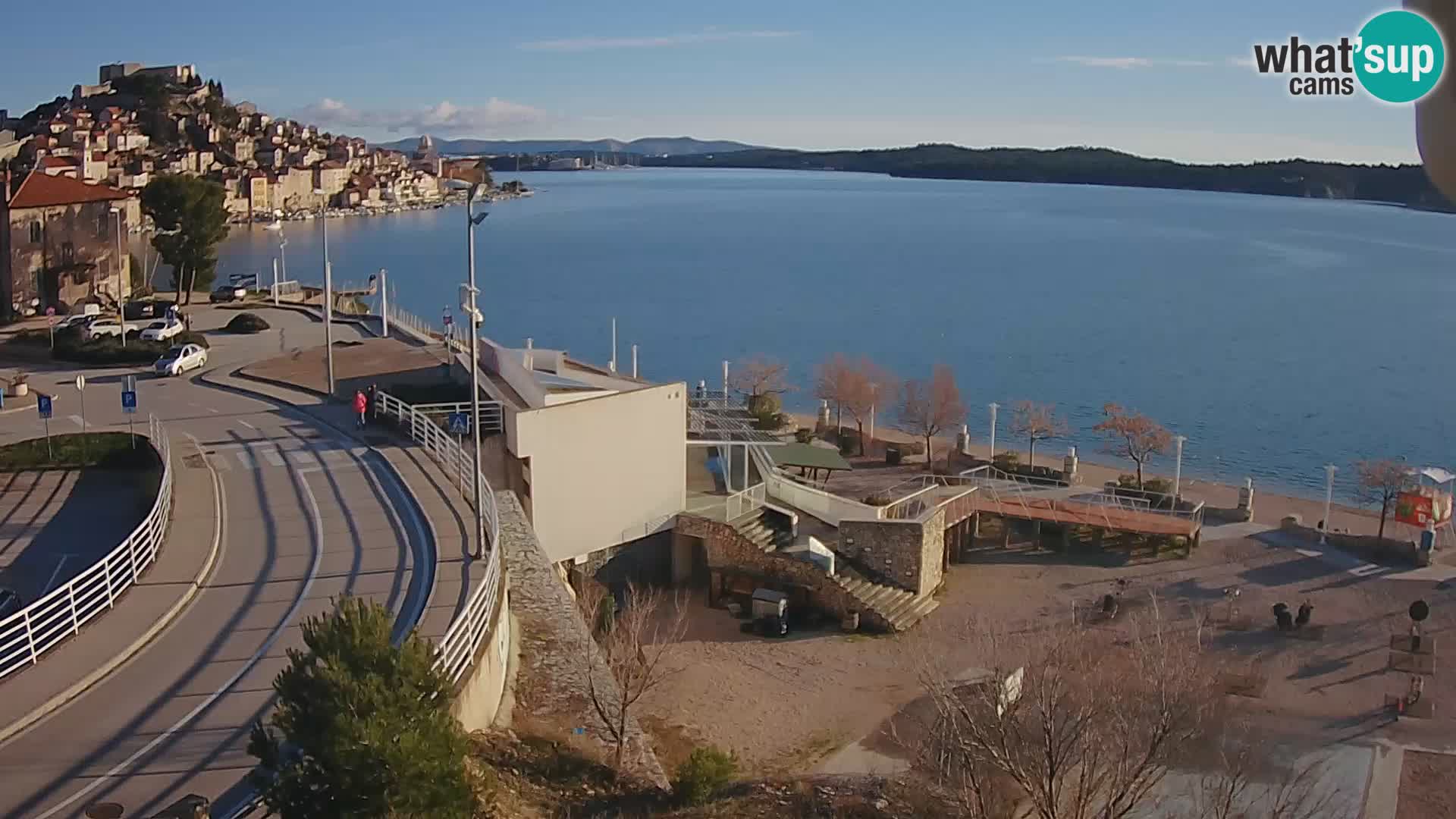 Web kamera Šibenik plaža Banj