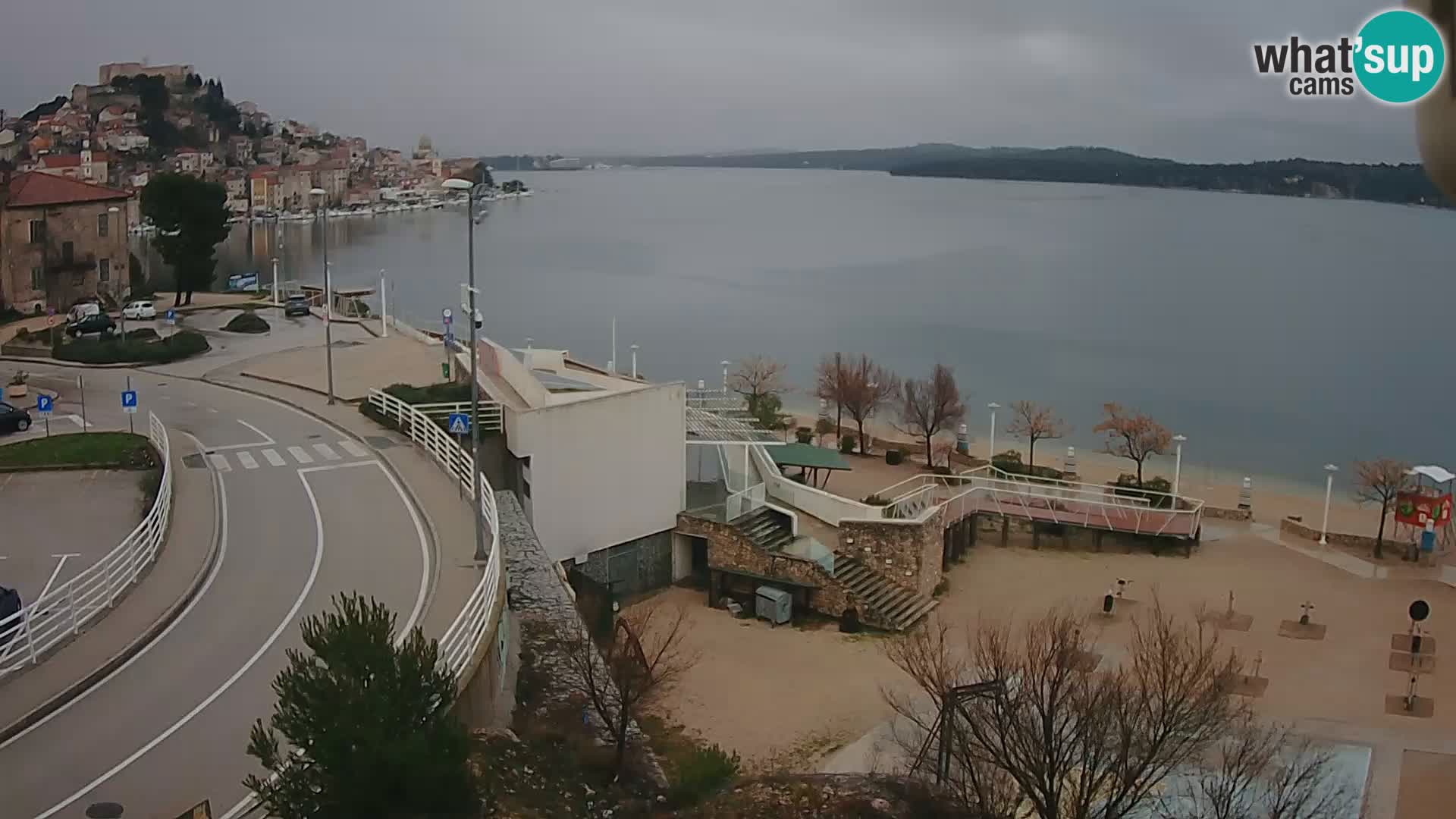 Kamera v živo Šibenik plaža Banj