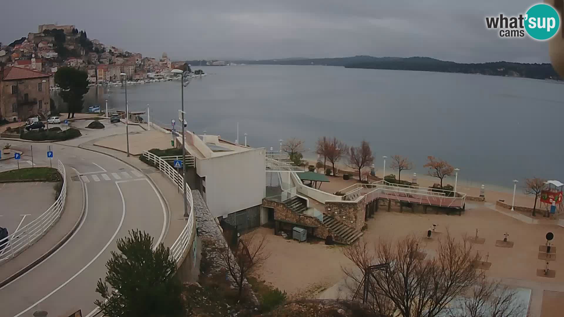 Kamera v živo Šibenik plaža Banj